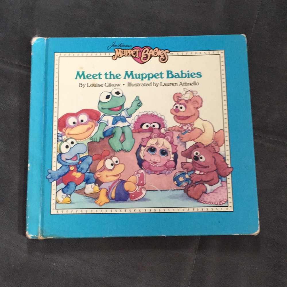Vintage Muppet Babies Book